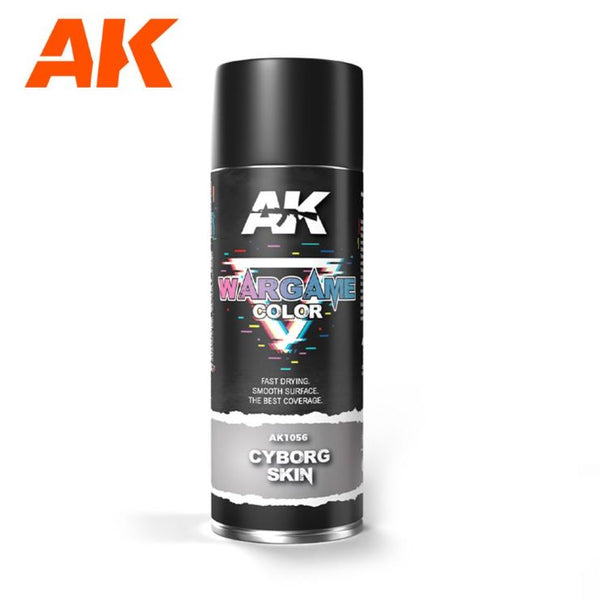 Black Forest® Hobby Supply Co AK Interactive 1056 Wargame Color: Cyborg Skin Paint 400ml Spray — Paints, Tools, Supplies >