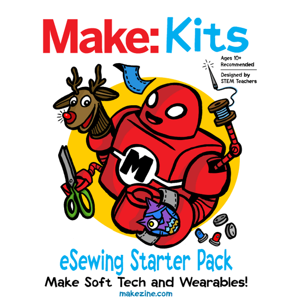 Maker Shed Make: eSewing Starter Pack — Kit