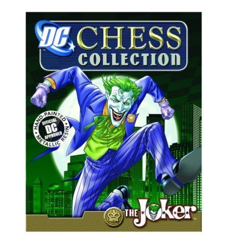 ToyShnip Eaglemoss DC Superhero Joker Black King Chess Piece with Collector Magazine #2 — Toys & Games