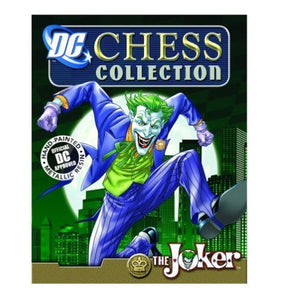 ToyShnip Eaglemoss DC Superhero Joker Black King Chess Piece with Collector Magazine #2 — Toys & Games