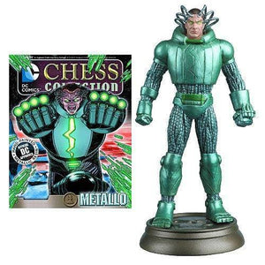 ToyShnip Eaglemoss DC Superhero Metallo Black Pawn Chess Piece with Collector Magazine — Toys & Games