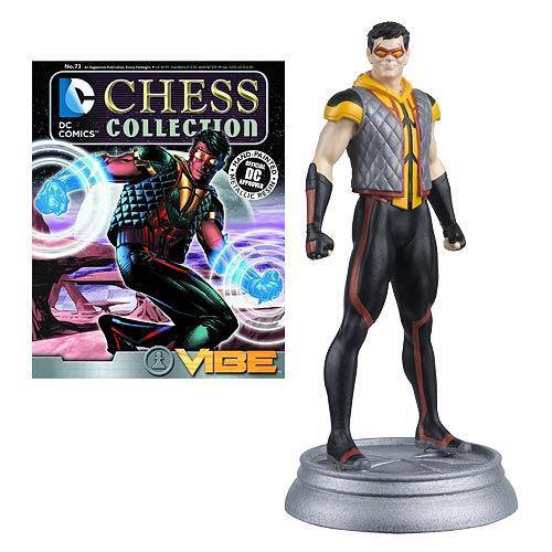 ToyShnip Eaglemoss DC Superhero Vibe White Pawn Chess Piece with Collector Magazine — Toys & Games