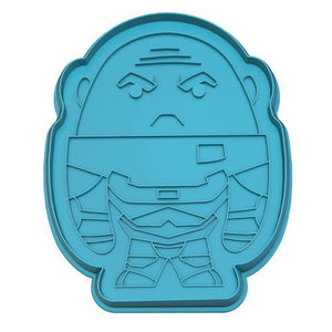 ToyShnip Eaglemoss Doctor Who Monsters Cookie Cutter & Tea Towel Tin — Action Figure