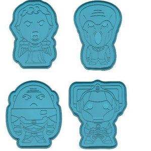 ToyShnip Eaglemoss Doctor Who Monsters Cookie Cutter & Tea Towel Tin — Action Figure