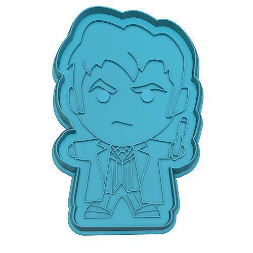 ToyShnip Eaglemoss Doctor Who Tea Time Lords Cookie Cutter & Tea Towel Tin — Action Figure