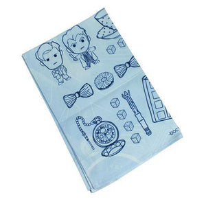 ToyShnip Eaglemoss Doctor Who Tea Time Lords Cookie Cutter & Tea Towel Tin — Action Figure