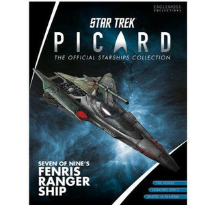ToyShnip Eaglemoss Star Trek Starships - Seven of Nine's Fenris Ranger Ship — Action & Toy Figures