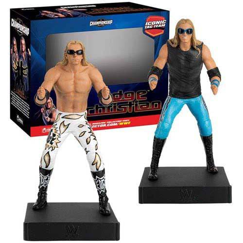 ToyShnip Eaglemoss WWE Iconic Tag Team: Edge & Christian with Collector Magazine — Action Figure