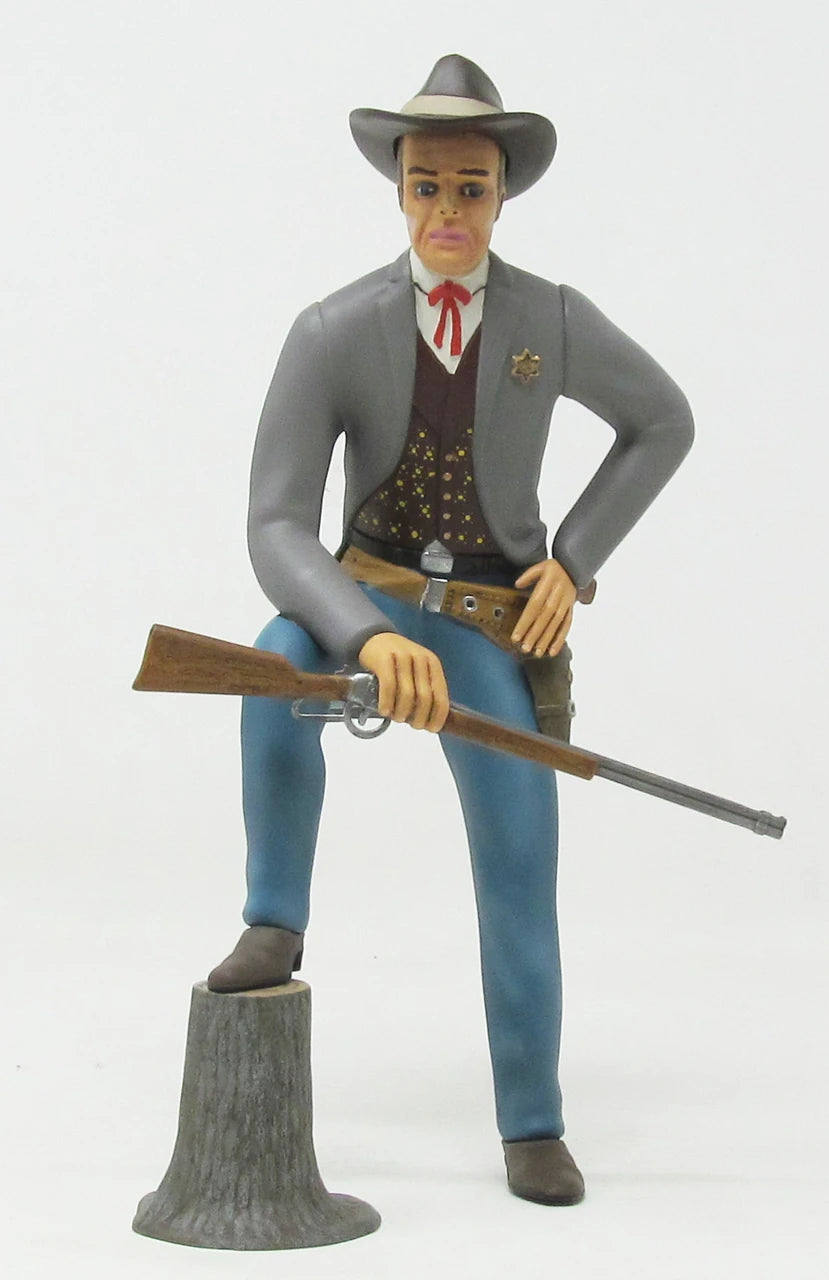 Atlantis Models 1:8 Wyatt Earp U.S. Marshal Figure (9.0 Inches Tall) — Model Kit