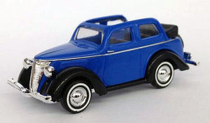 Black Forest® Hobby Supply Co Busch 006552BL 1/87 1935 Ford Convertible Blue Diecast — HO Scale Scenery > Busch