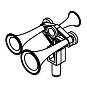 Athearn ATH02035 HO Scale Leslie S-3L-R / Standard Profile Horn Set (3)