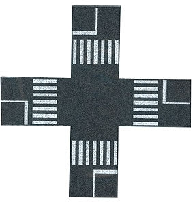 Black Forest® Hobby Supply Co Busch 7075 N Scale Pedestrian Crossing -- Self Adhesive for 1-9/16" 40mm Street — N Scale