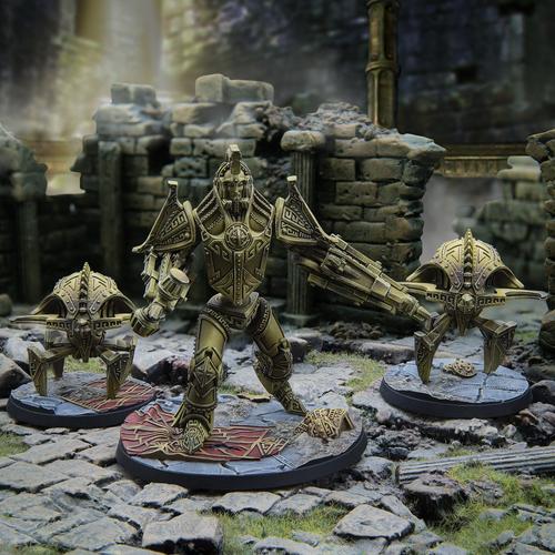Little Shop of Magic The Elder Scrolls: Call to Arms - Dwemer Centurion and Ballista — Miniatures