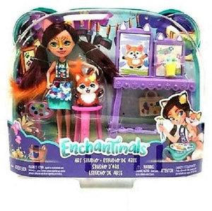 ToyShnip Enchantimals Doll Theme - Art Studio — Toys & Games