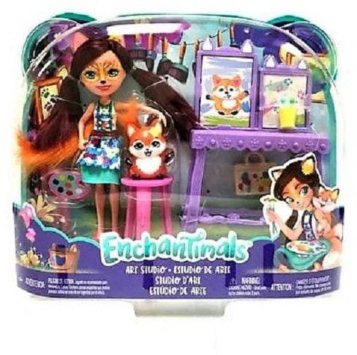 ToyShnip Enchantimals Doll Theme - Art Studio — Toys & Games