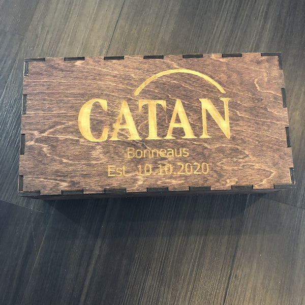 Engraving for Catan Set or Box