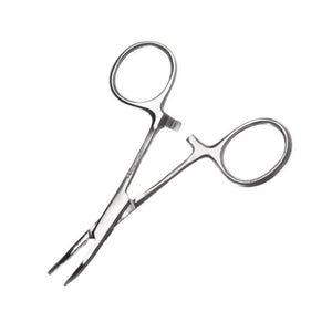 Enkay All Purpose Clamp 3 1/2" Curved Hemostat, Carded