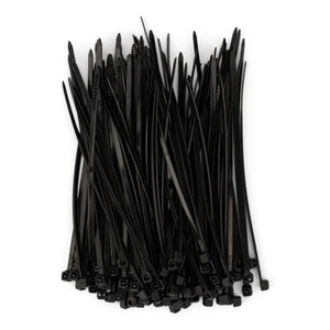 Enkay 4" UV Resistant Black Nylon Cable Ties