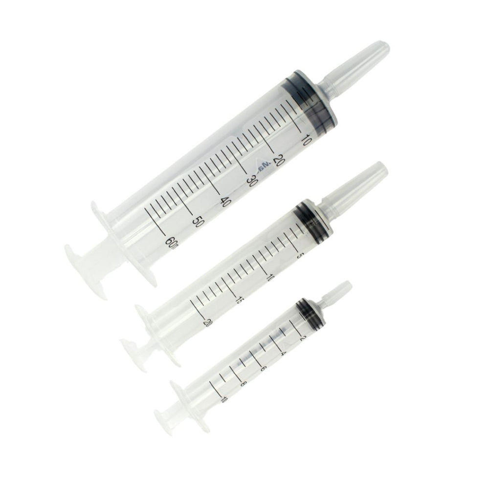 Enkay 3pc Syringe Assortment, Poly Bag