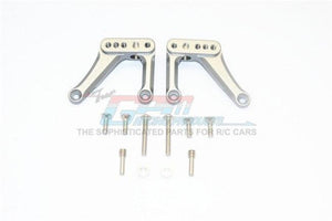 GPM ES030-GUNSILVER ALUMINUM REAR SHOCK MOUNT ASSOCIATED ENDURO