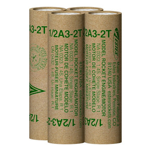 Estes Rockets - 1/2A3-2T Model Rocket Engines (4pk)