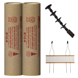 E12-0 Model Rocket Engines, (2pk)