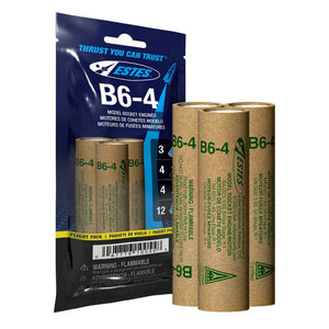 B6-4 Model Rocket Engine Flight Pack