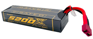 Exalt 2S 7.4V 5200MAH 120C Stick w/Deans Connector, X-Rated