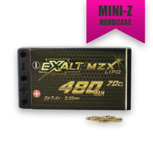 Exalt X-Rated 2S 70C Mini Z Shorty LiPo Battery (7.4V/480mAh)