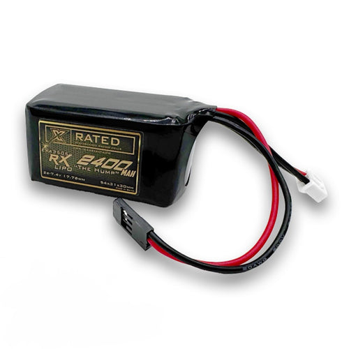 Exalt X-Rated 2S LiPo Hump Receiver Battery (Kyosho/Tekno)