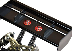 Exotek Racing 1665BLU 1/8 Buggy XL Wing Buttons 22mm (2) Blue