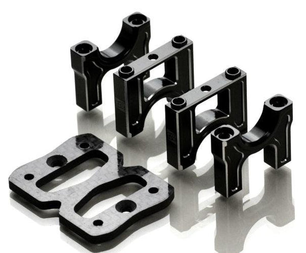 Exotek Racing 1924 HD Center Bulkhead Set W/Carbon Upper Plate Losi 8ight-XE