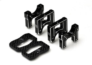 Exotek Racing 1924 HD Center Bulkhead Set W/Carbon Upper Plate Losi 8ight-XE