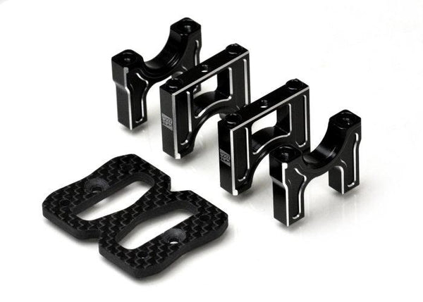 Exotek Racing 1924 HD Center Bulkhead Set W/Carbon Upper Plate Losi 8ight-XE