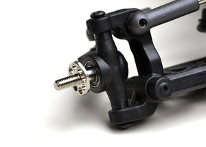 Exotek exo1976 Associated DR10 TITANIUM FRONT AXLES, 1 PAIR