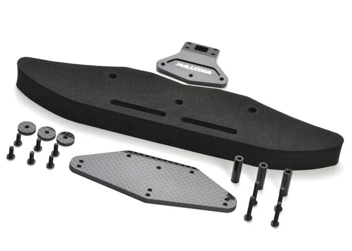 Exotek Racing 2003 Front Bumper Set Alloy CF And Foam Associated B6 Series