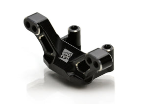 Exotek 2026 Losi 22S HD Front Camber Block, 7075 Black with Silver