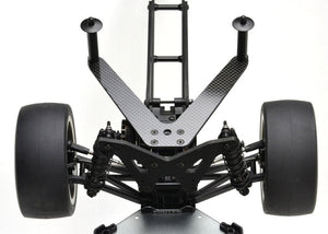 Exotek 2066 Losi 22S Pro Rear Body Mount Set Alloy and Carbon Fiber