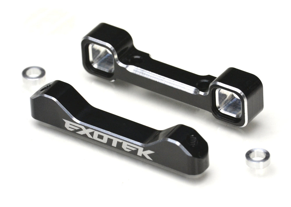 Exotek 2067 Losi 22S 7075 Aluminum Arm Mounts, for Rear Toe Adjustments