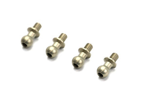 F1Ultra Light Alloy Ball Ends (4), Use for Steering Links