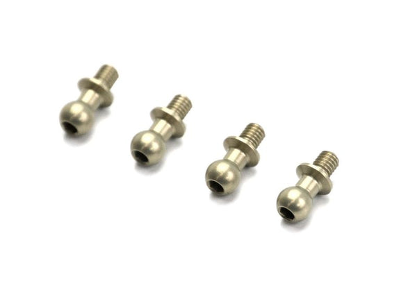 F1Ultra Light Alloy Ball Ends (4), Use for Steering Links