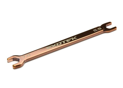 Exotek Racing 5.5 / 7.0mm Nut Wrench, Polished Steel
