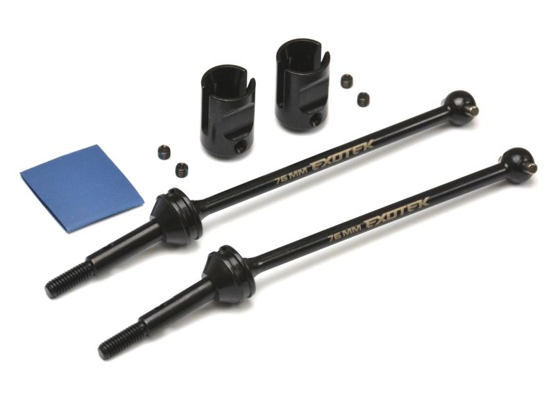 Exotek Racing Traxxas Slash Modified / Slash Rear HD Steel CVD Axle Set