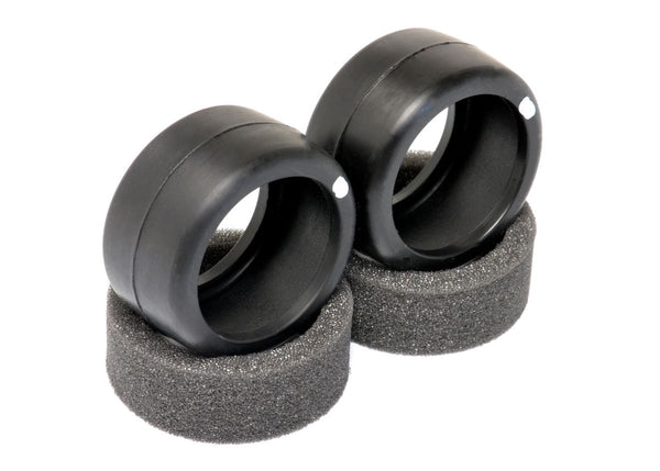Exotek Racing F1 1/10 Rubber Tires - Front Soft 33X (Carpet), 1 Pair