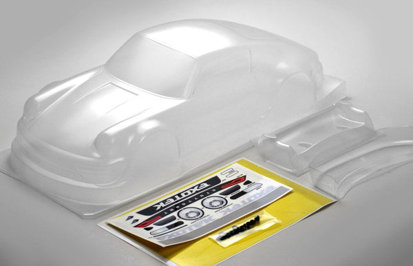 Exotek Racing Stuttgart 1/12 Body, Clear Lexan, for Losi Nascars
