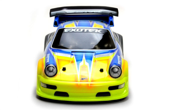 Exotek Racing Stuttgart 1/12 Body, Clear Lexan, for Losi Nascars