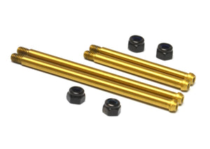 Exotek Racing RC10 Classic Bolted Hinge Pins (4), Rear Arms, Steel