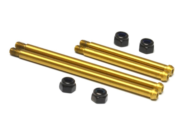 Exotek Racing RC10 Classic Bolted Hinge Pins (4), Rear Arms, Steel