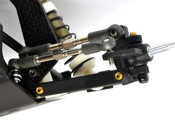 Exotek Racing RC10 Classic Bolted Hinge Pins (6), Front Arms, Steel