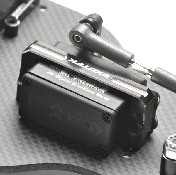 Exotek Racing RC10 HD Servo Mount, 7075, 1pc
